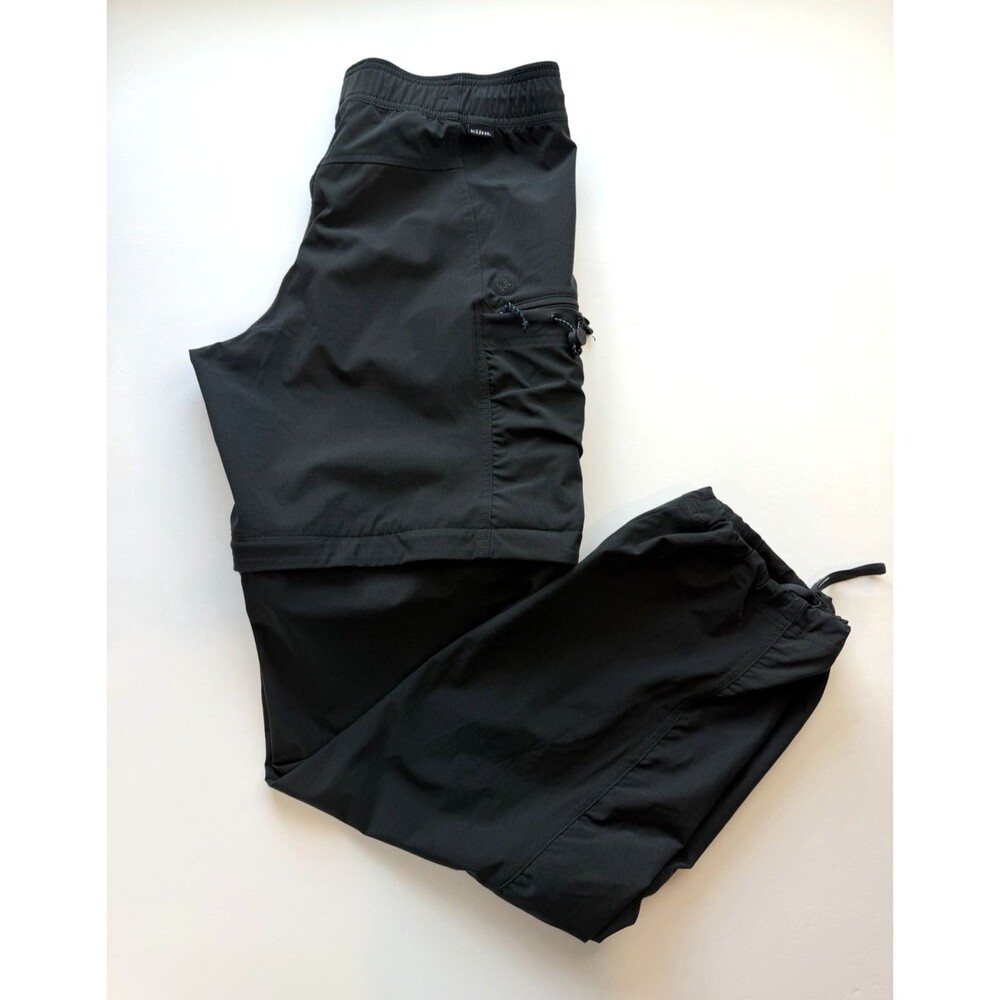 Kuhl Freeflex Zip-Off Pants Womens S Black Convertible Hiking Cargo Shorts - Picture 8 of 15